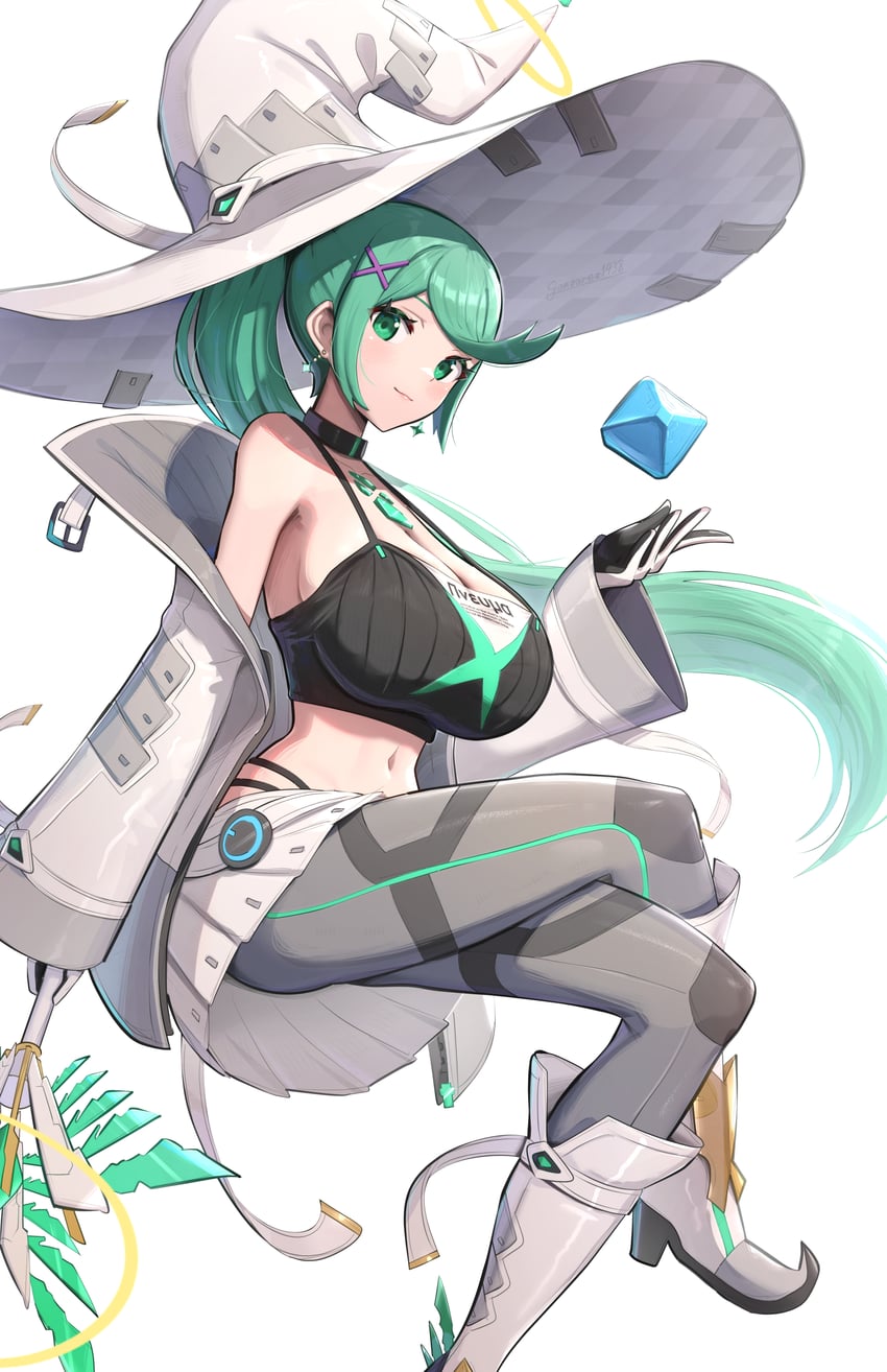 pneuma (xenoblade chronicles and 1 more) drawn by gonzarez