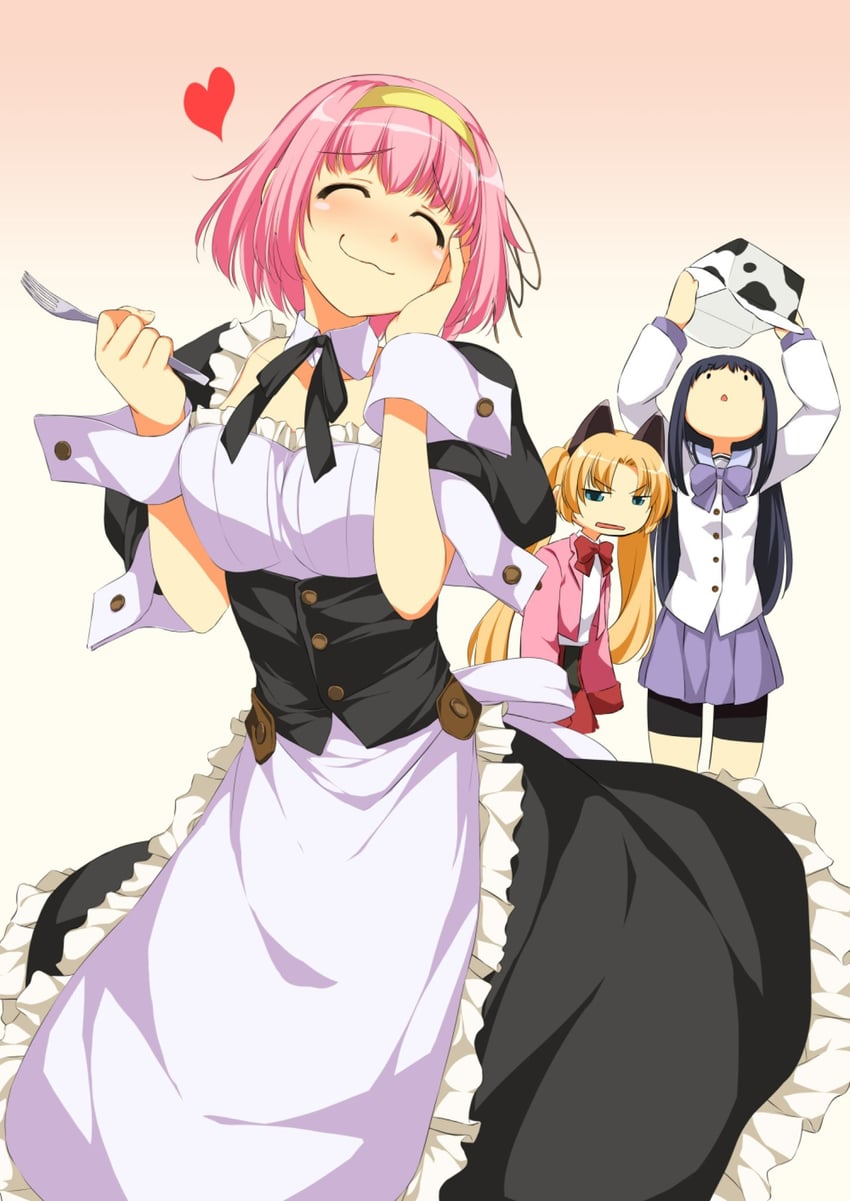 machida madoka, machida tomoka, and machida nodoka (machidake) drawn by atelier-moo