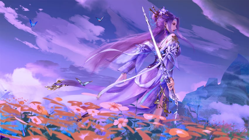 zi nu (qinshi mingyue) drawn by yu_zi_cheng_shi