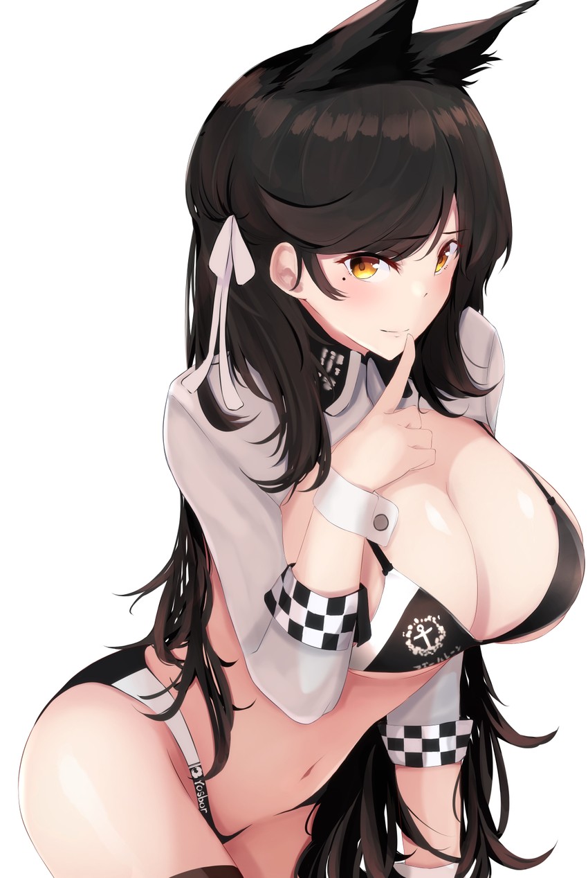 atago (azur lane) drawn by itete
