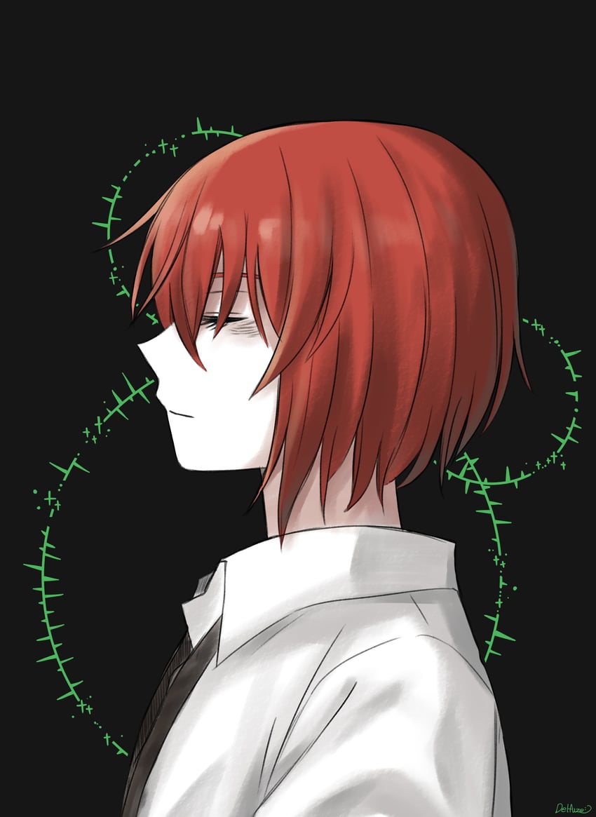 hatori chise (mahou tsukai no yome) drawn by delfuze