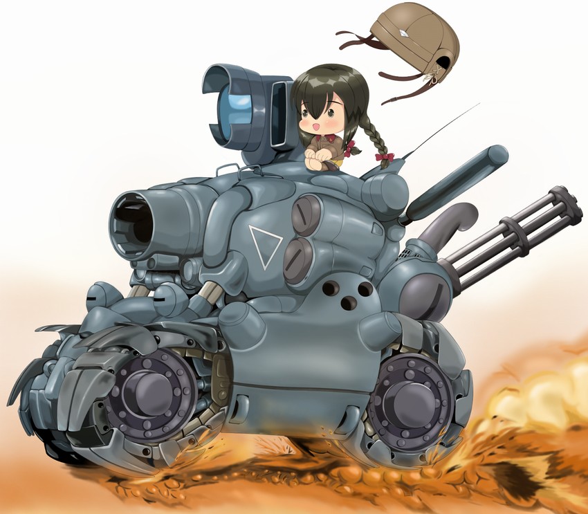 isonami (kantai collection and 2 more) drawn by my_dad