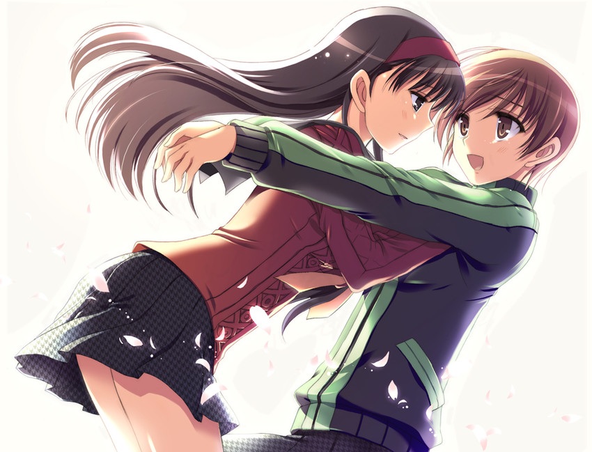 satonaka chie and amagi yukiko (persona and 1 more) drawn by odawara_hakone