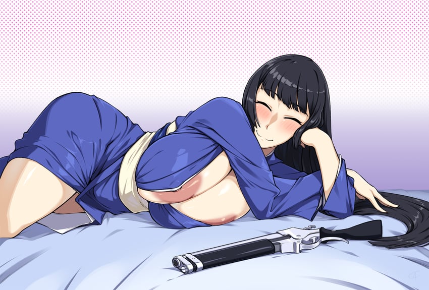 kaguya jingu (under night in-birth) drawn by camerata