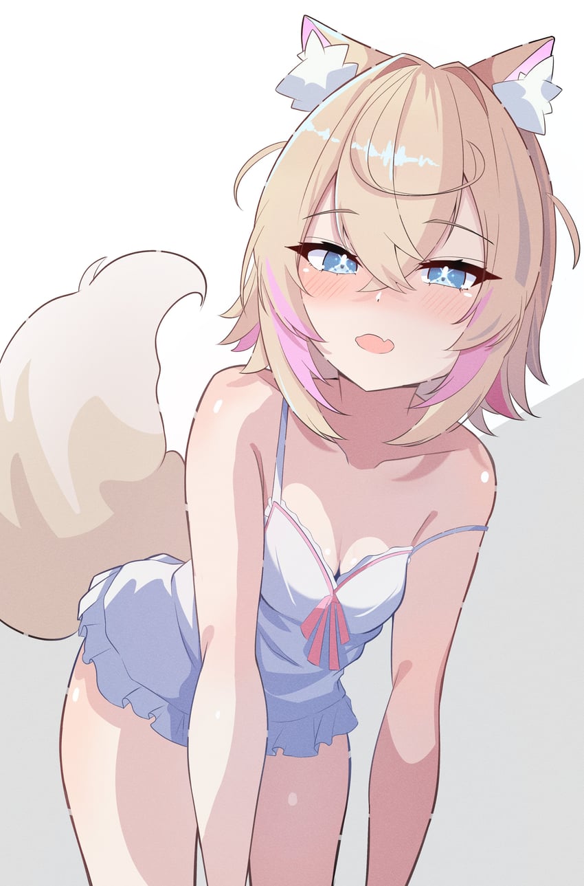 mococo abyssgard (hololive and 1 more) drawn by sasaki_ikuya