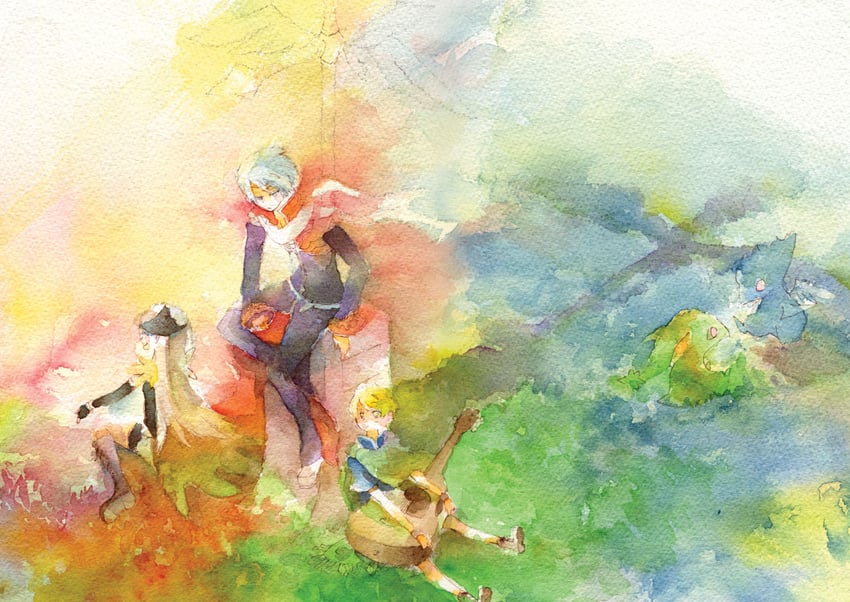 priest, alchemist, bard, and petite (ragnarok online) drawn by sansaro