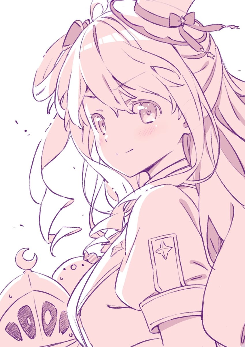 himemori luna and luknight (hololive) drawn by kanzaki_hiro