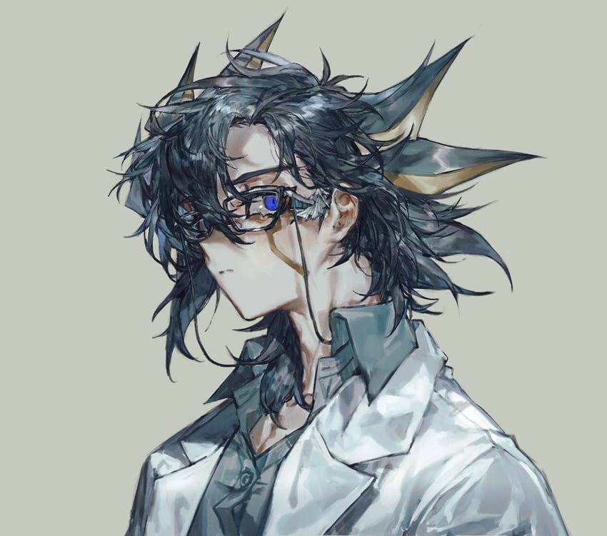 fudo yusei (yu-gi-oh! and 1 more) drawn by momentcorefly