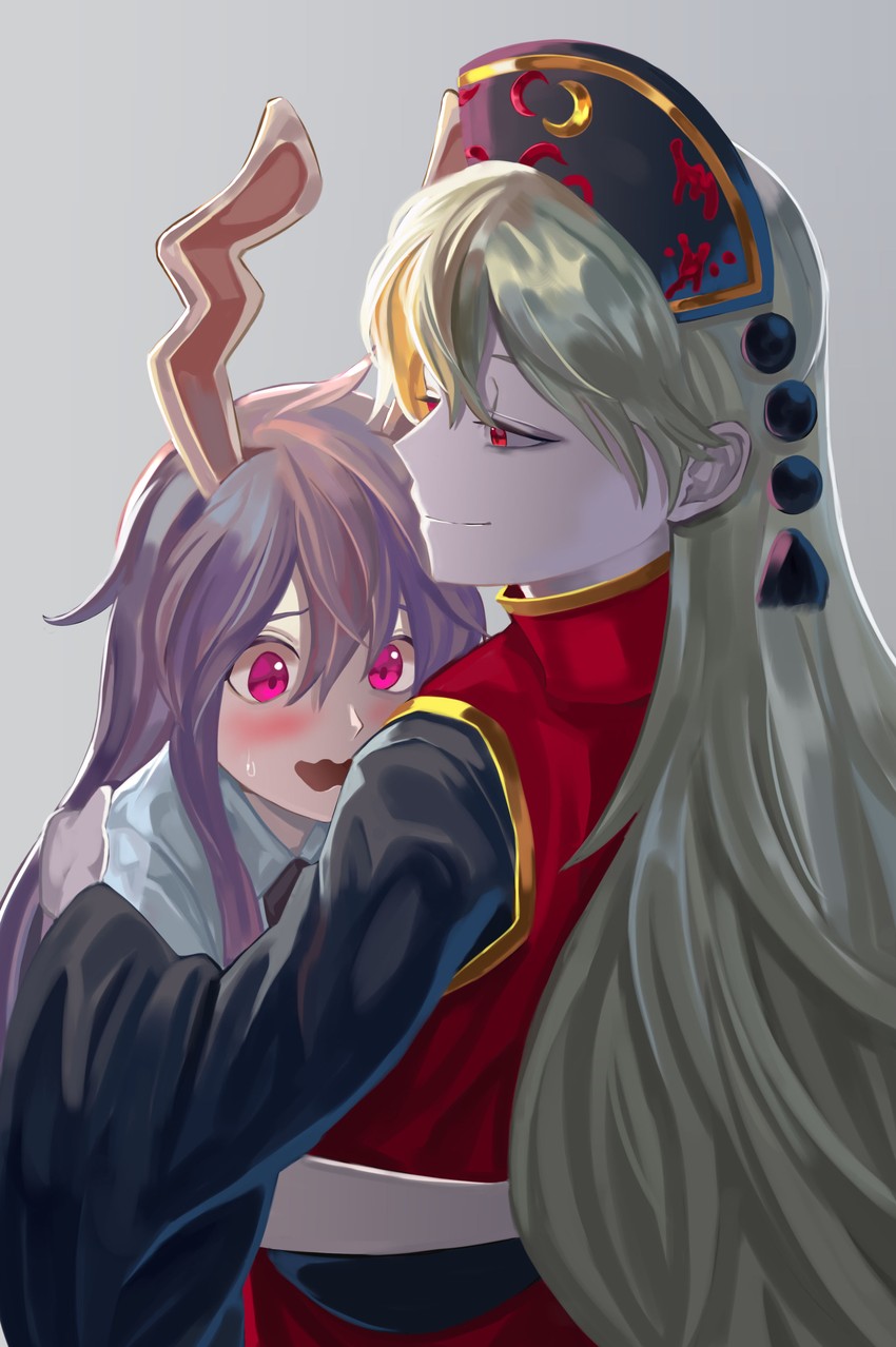 reisen udongein inaba and junko (touhou) drawn by maka_(maka04021)