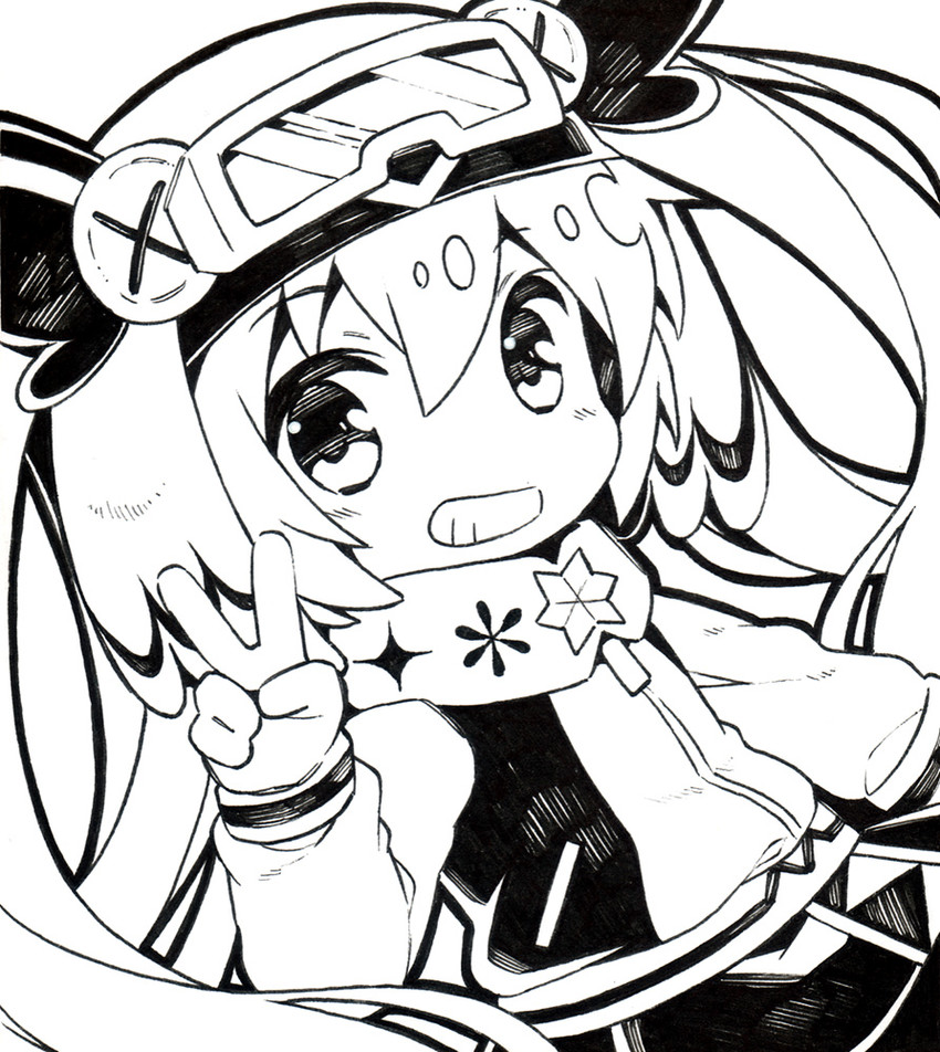 hatsune miku and yuki miku (vocaloid and 1 more) drawn by kurisu_toshi