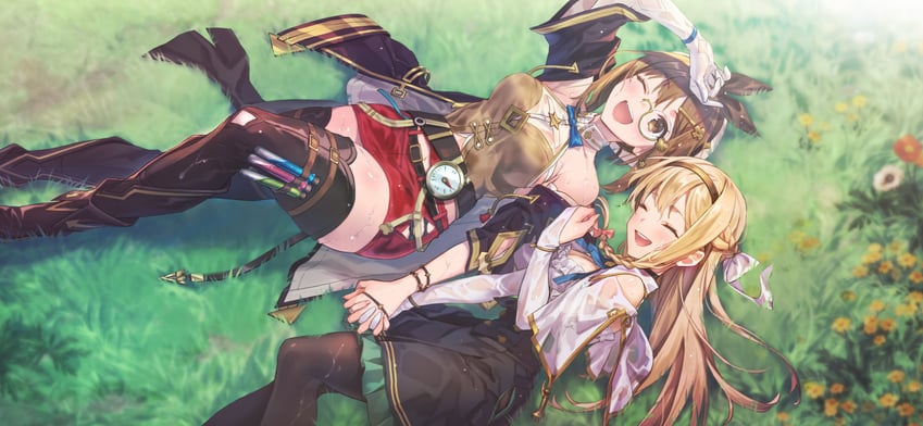 reisalin stout and klaudia valentz (atelier and 3 more)