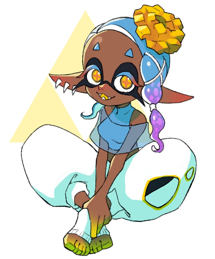 frye (splatoon and 1 more) drawn by teo_(teorekka)