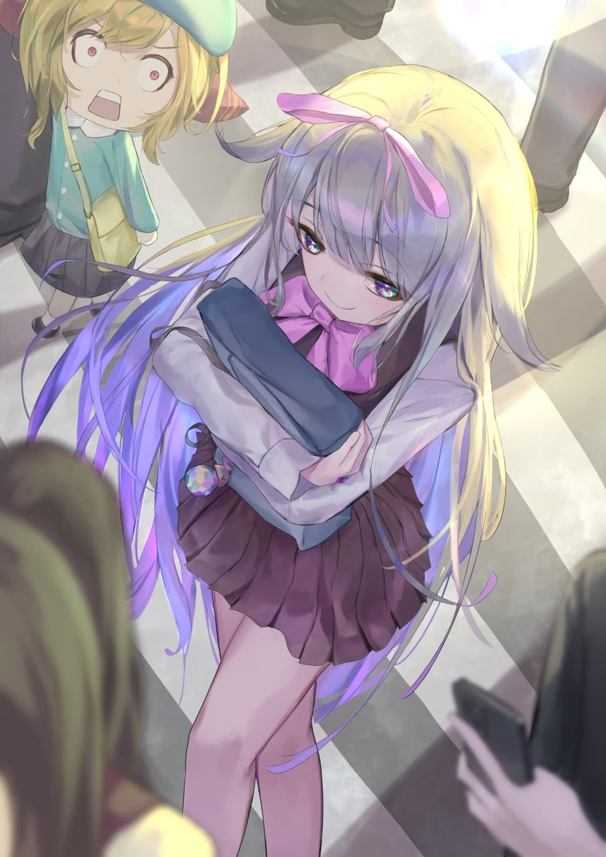 koseki bijou and kaela kovalskia (hololive and 2 more) drawn by solar_torch
