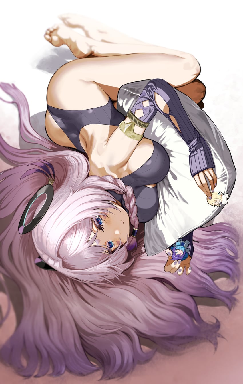 lumine, citlali, and ororon (genshin impact) drawn by chroong