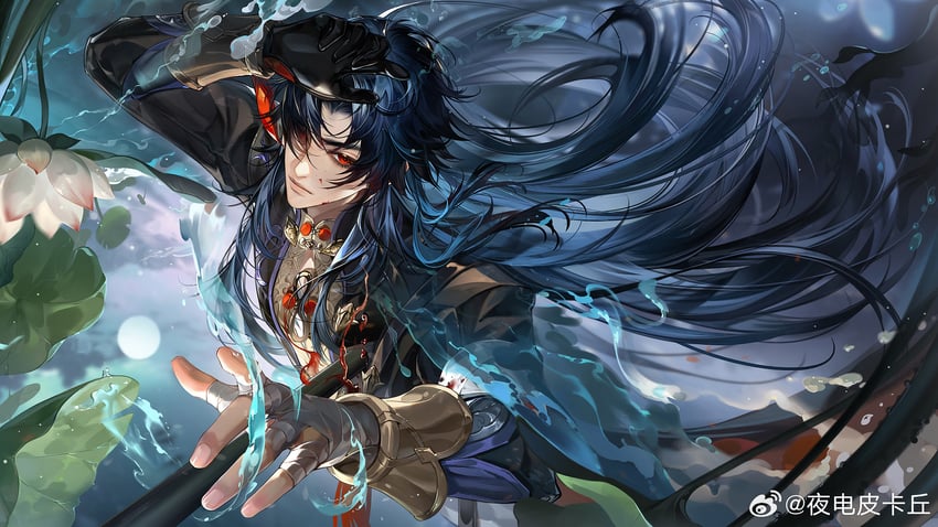 blade (honkai and 1 more) drawn by ye_dian_pikaqiu