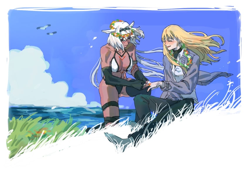 caenis and kirschtaria wodime (fate and 1 more) drawn by lim_(r1m_1031)