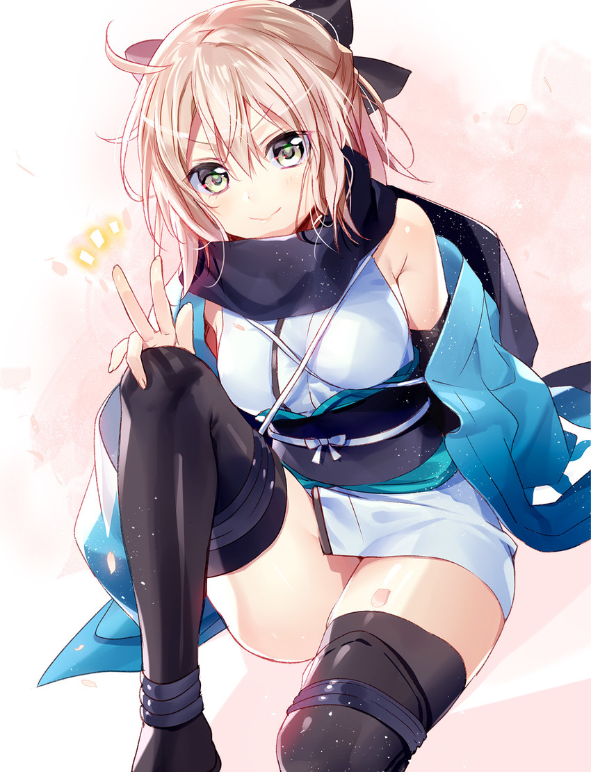 okita souji (fate and 1 more) drawn by murakami_yuichi