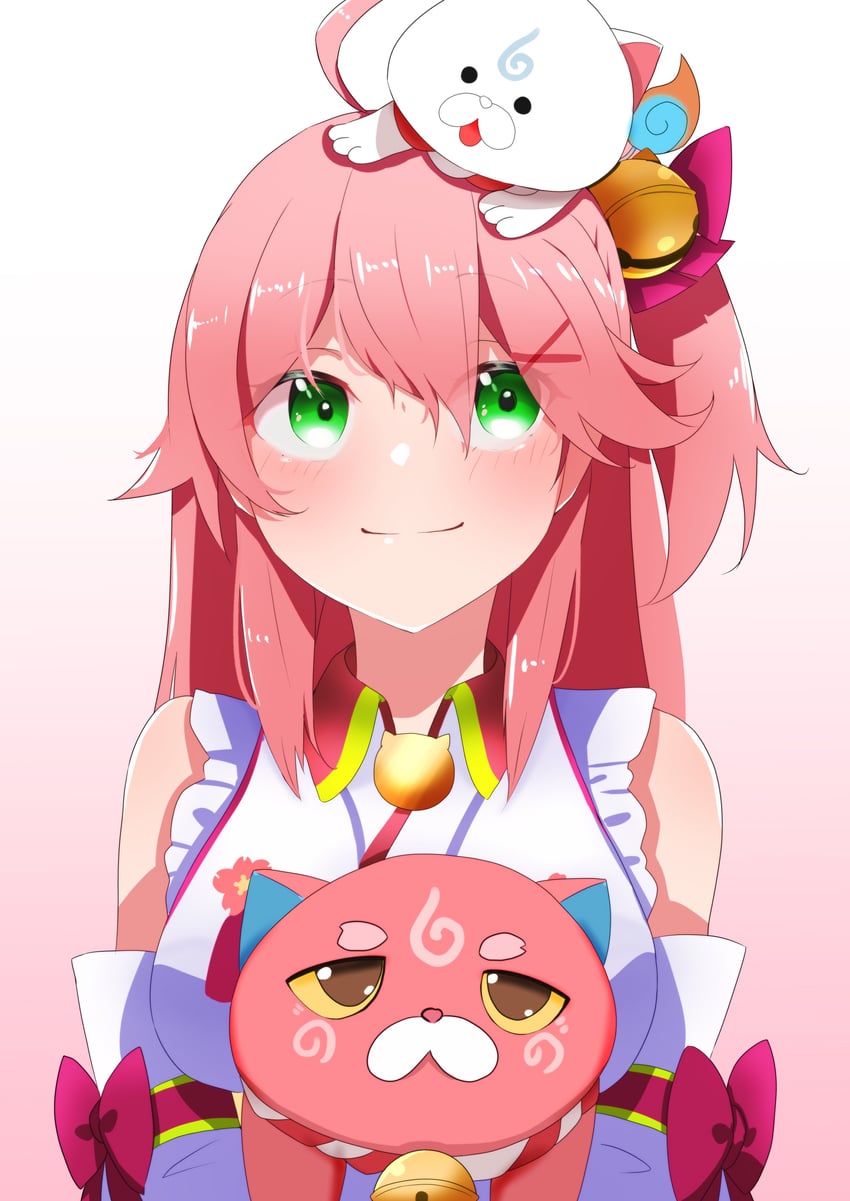 sakura miko, 35p, and kintoki (hololive) drawn by yamaki_(yamaki801)
