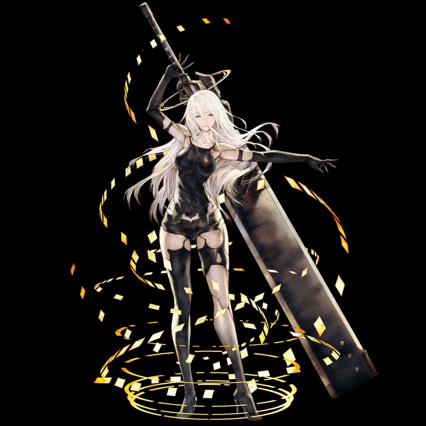 a2 (nier and 1 more) drawn by kazama_raita