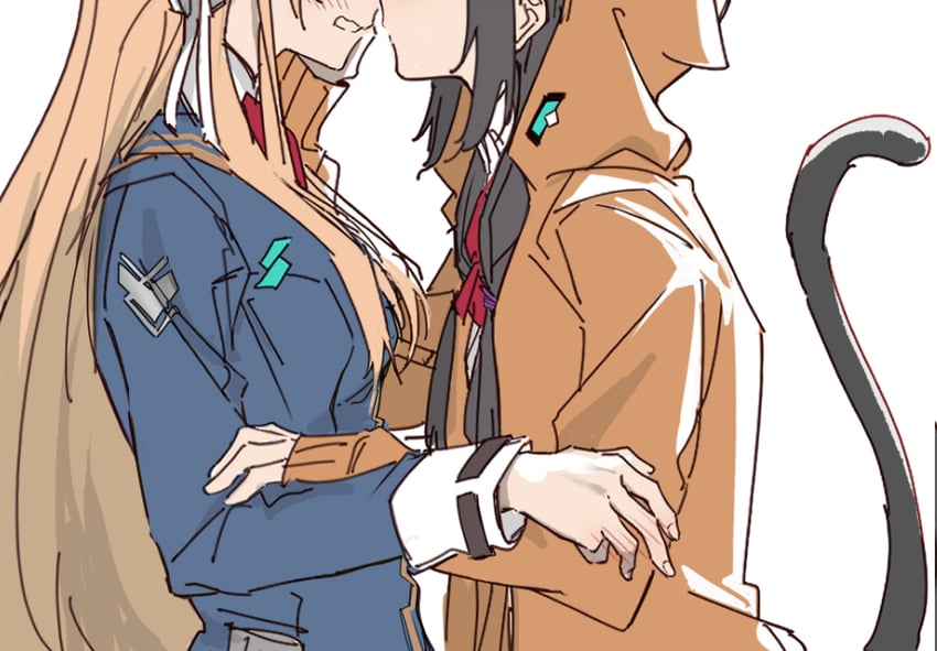 asakura karen and toujou tsukasa (heaven burns red) drawn by wuubaiwan