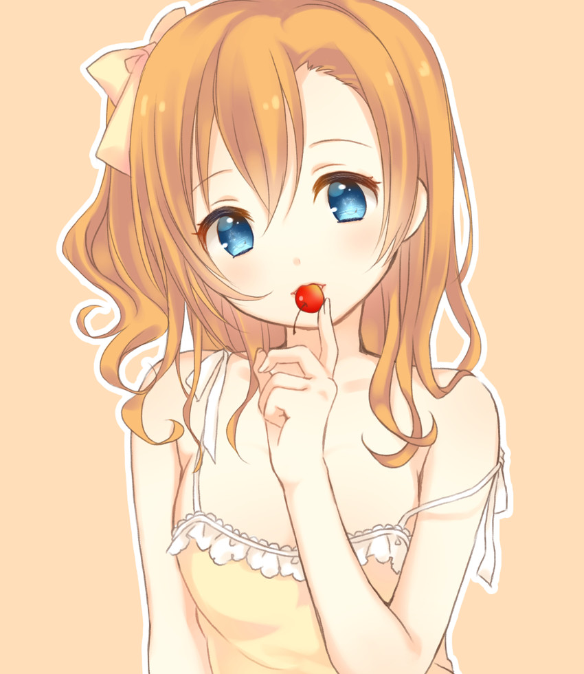 kosaka honoka (love live! and 1 more) drawn by nerunnn