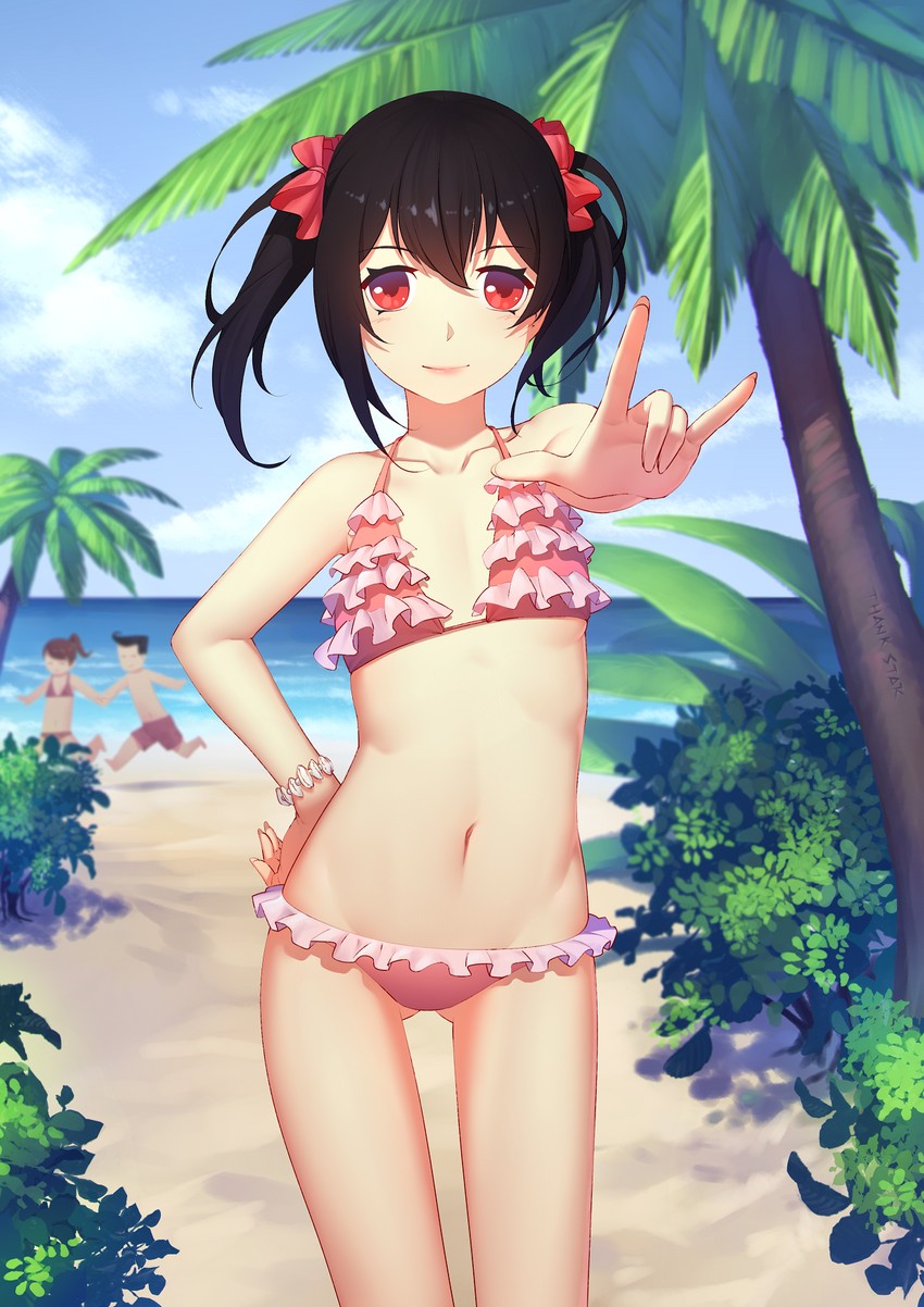 yazawa nico (love live! and 1 more) drawn by rekaerb_maerd