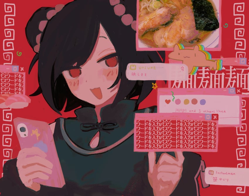 men-chan (twitter and 3 more) drawn by hasu_art
