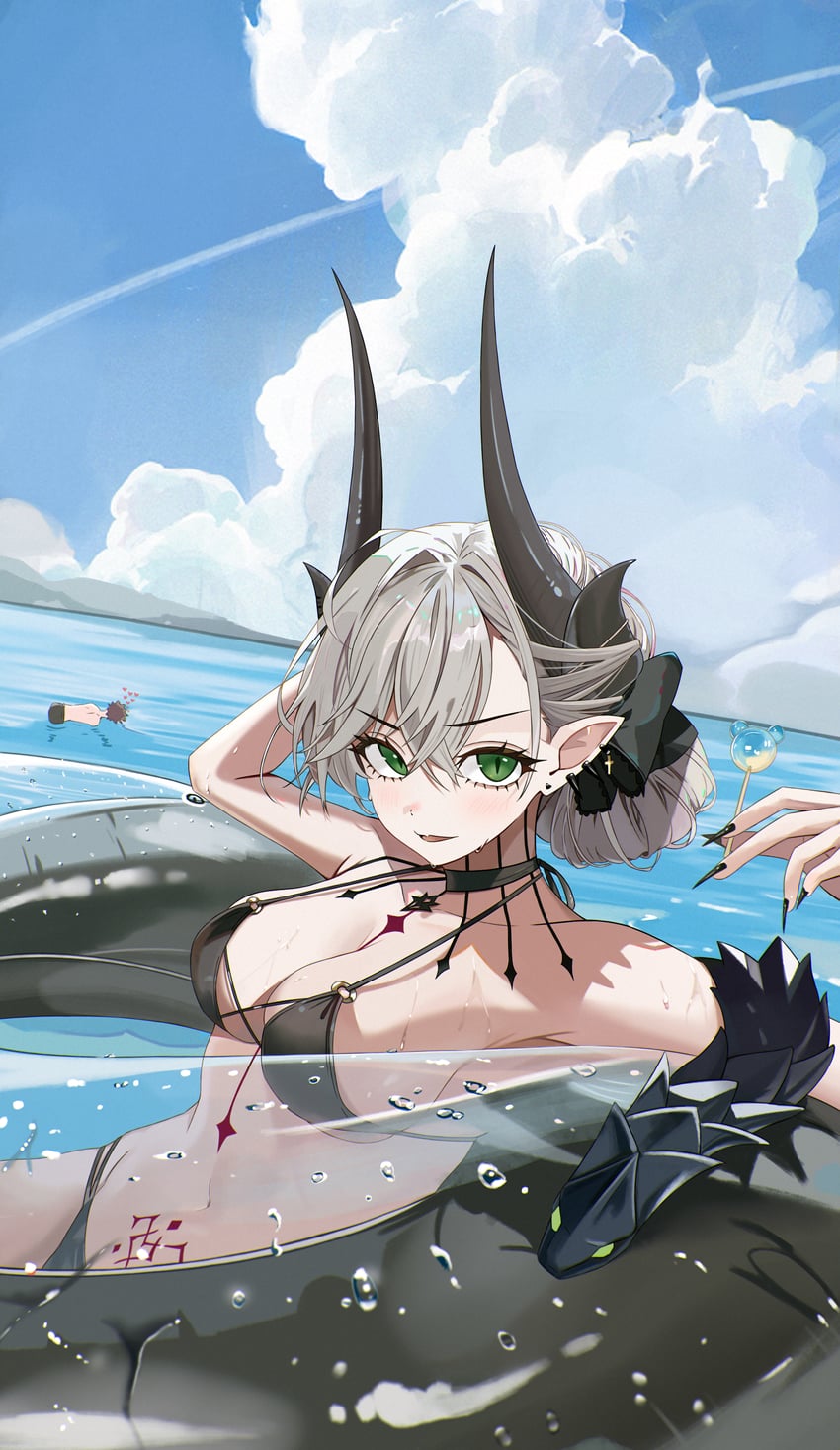 fujimaru ritsuka and lilith (fate and 1 more) drawn by auguste