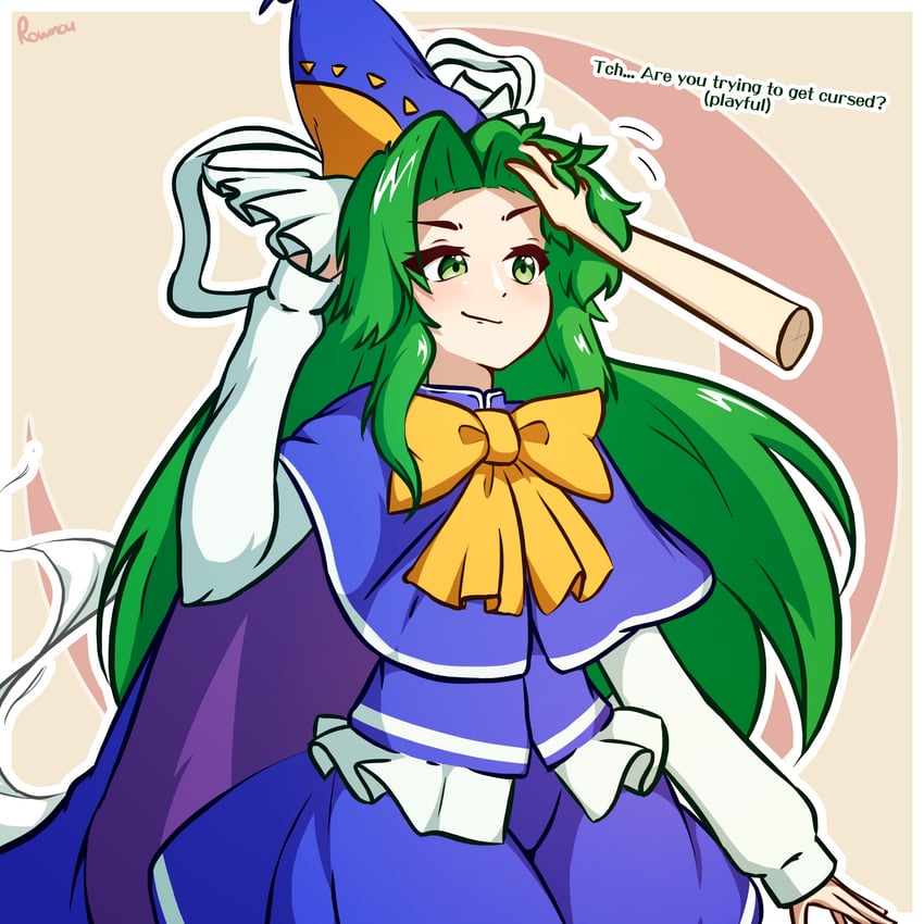 mima (touhou) drawn by rownou