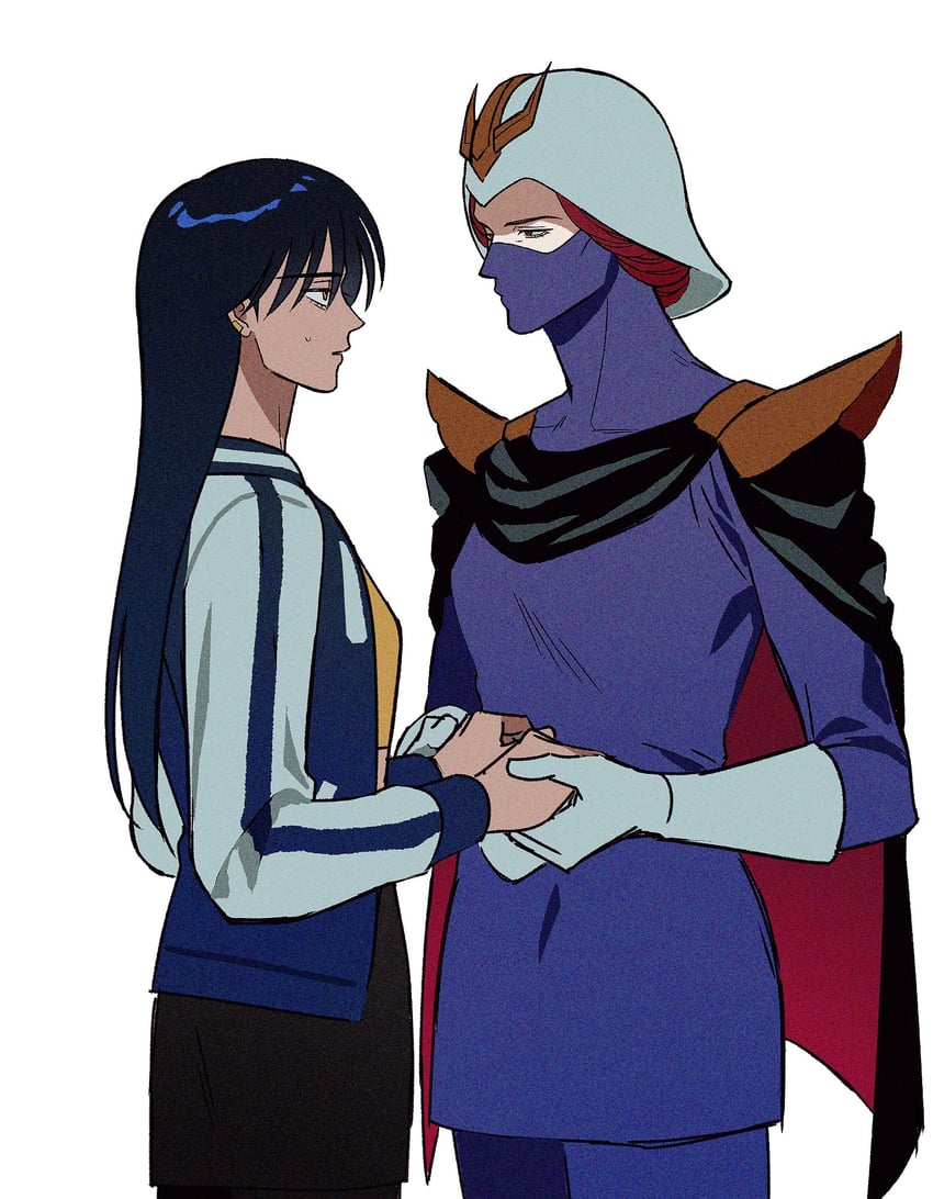 nyaan and kycilia zabi (gundam and 1 more) drawn by scream373