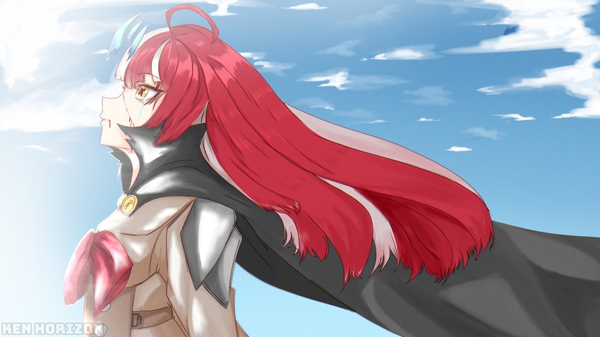 kureiji ollie (hololive and 1 more) drawn by ken_horizon