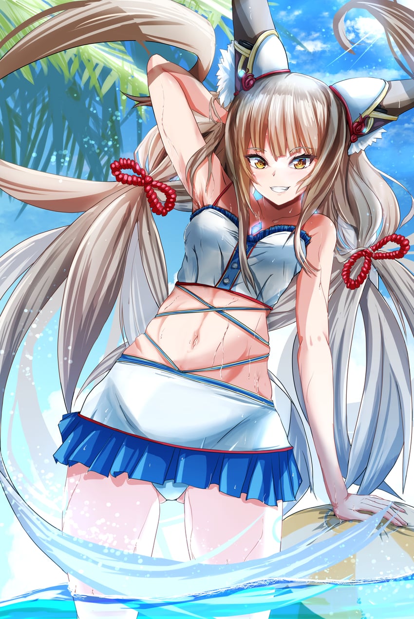 nia (xenoblade chronicles and 1 more) drawn by shindayomon