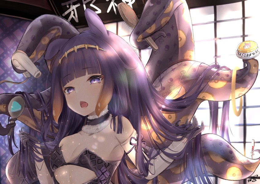ninomae ina'nis (hololive and 1 more) drawn by urotare