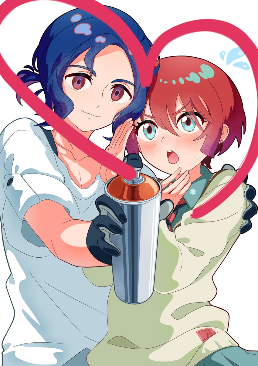 amate yuzuriha and shuji ito (gundam and 1 more) drawn by nanoha010410