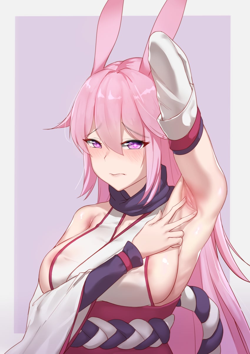 yae sakura (honkai and 1 more) drawn by doveking