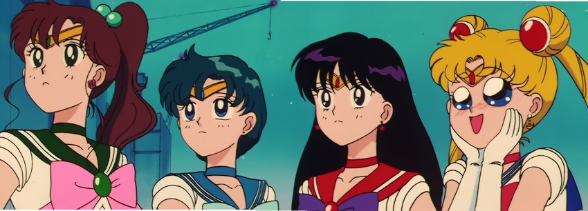 tsukino usagi, sailor moon, mizuno ami, hino rei, kino makoto, and 3 more (bishoujo senshi sailor moon)