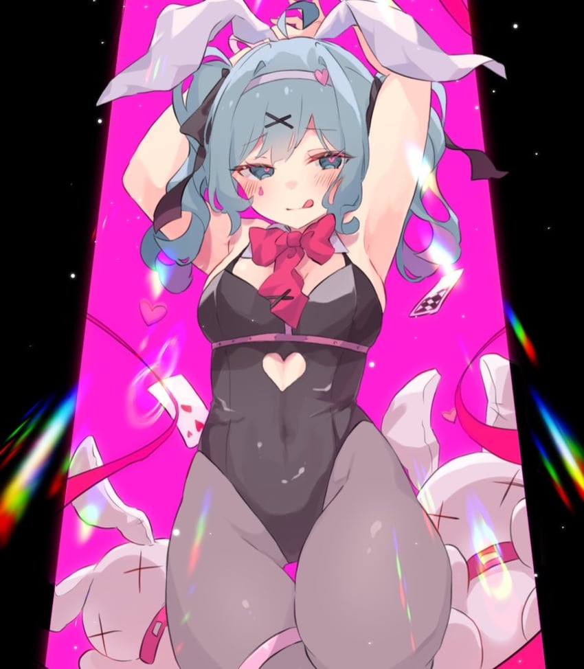 hatsune miku (vocaloid and 1 more) drawn by nekonika_(e102k)