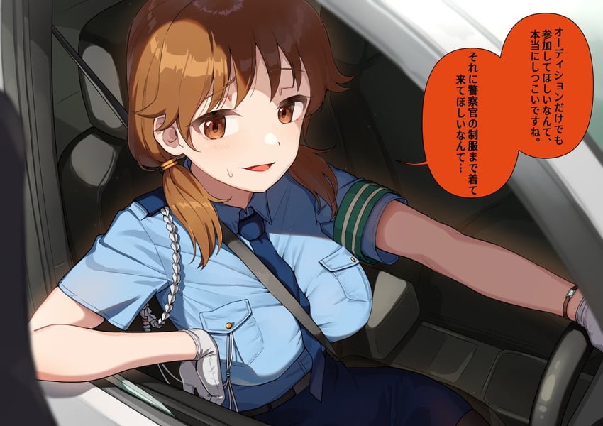 katagiri sanae (idolmaster and 1 more) drawn by kamille_(vcx68)