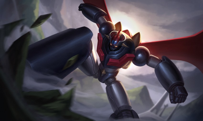 mazinger z (mazinger and 1 more) drawn by 3ok