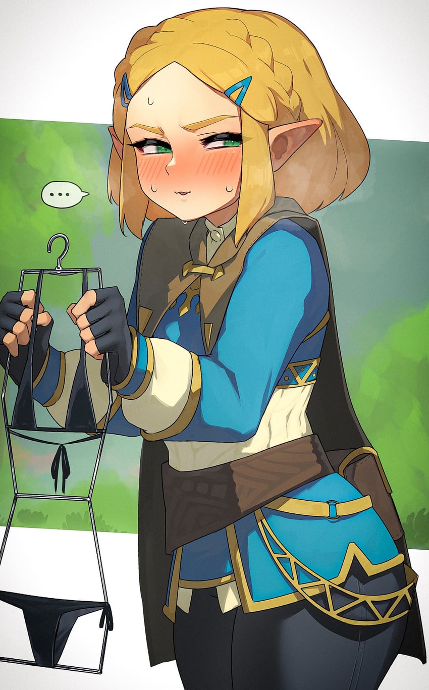 princess zelda (the legend of zelda and 1 more) drawn by kashu_(hizake)