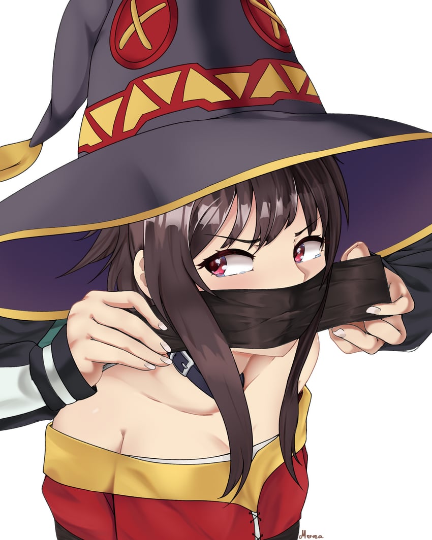 megumin (kono subarashii sekai ni shukufuku wo!) drawn by drawfagmona