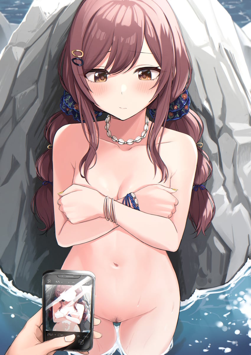 osaki amana (idolmaster and 1 more) drawn by arakumachikano