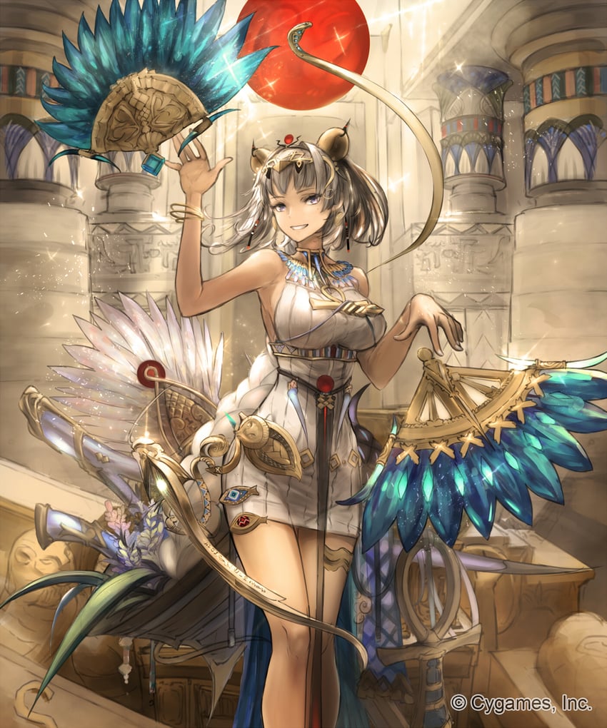 marian (shingeki no bahamut and 1 more) drawn by al-qalam