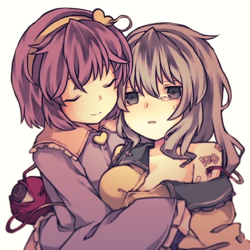 komeiji koishi and komeiji satori (touhou) drawn by joou_heika_(precare_deum)