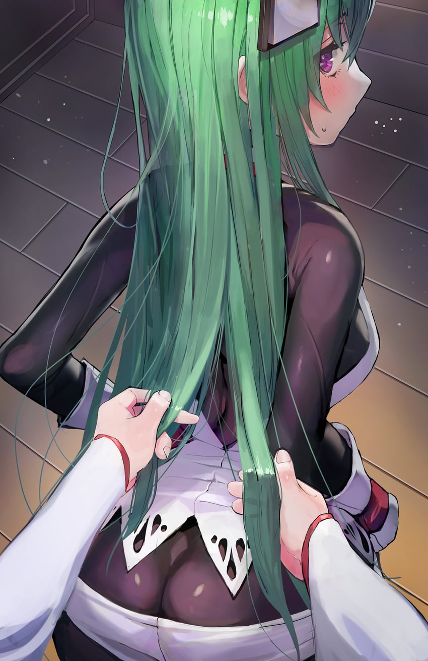 menou kaname and tsuru-chan (original) drawn by taishi_(picchiridou)