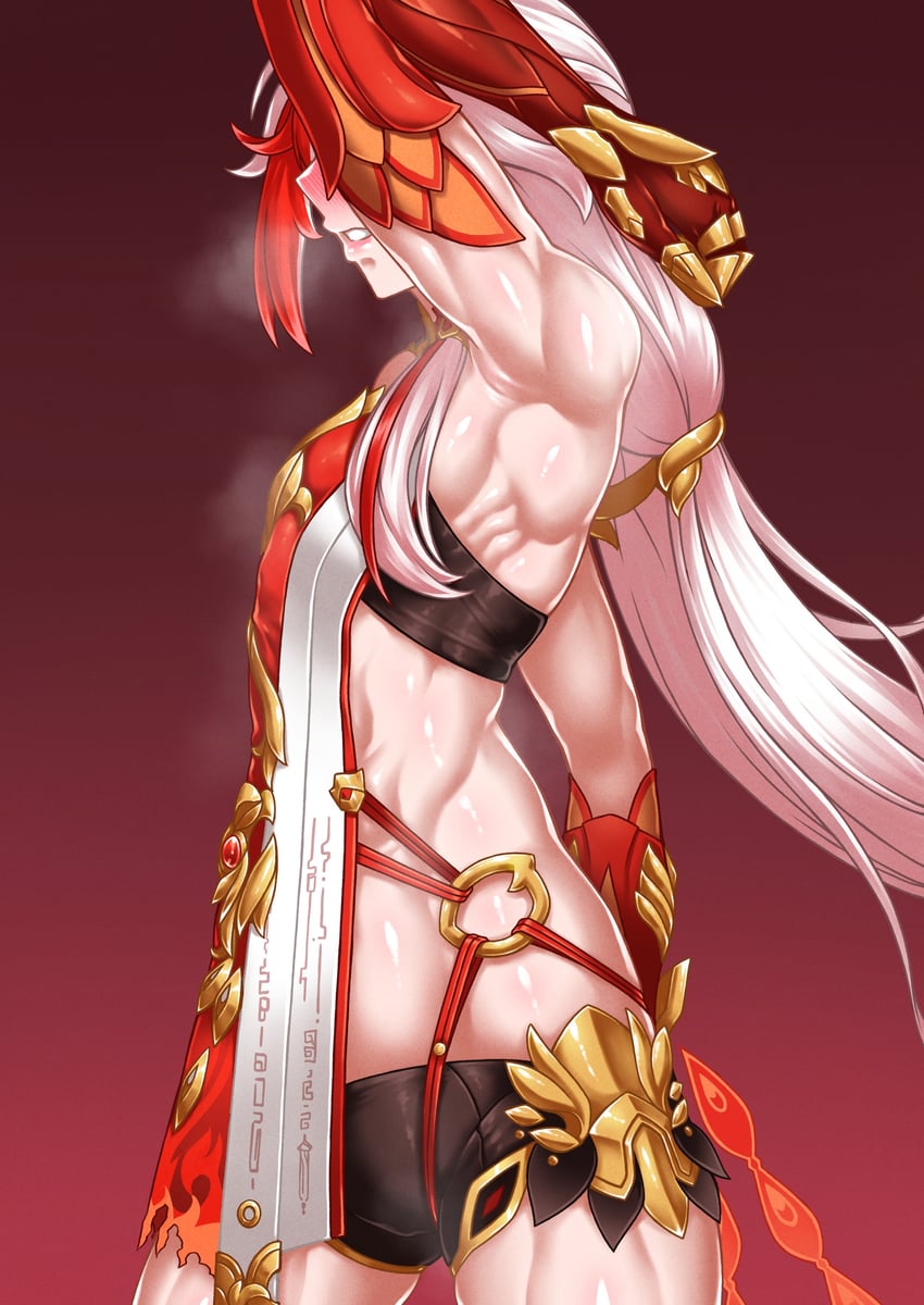 fu hua (honkai and 1 more) drawn by gunsou