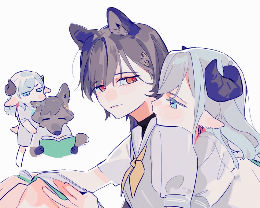 ceras yanagida lilienfeld and katsuragi izumi (love live! and 1 more) drawn by pipi_(m1x_mix)