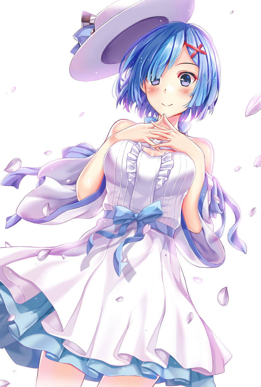 rem (re:zero kara hajimeru isekai seikatsu) drawn by hasaya