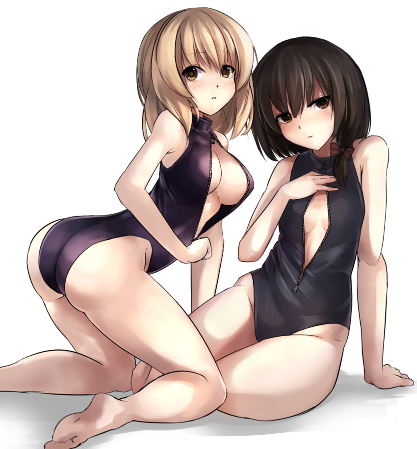 usami renko and maribel hearn (touhou) drawn by janne_cherry