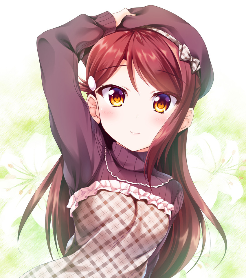 sakurauchi riko (love live! and 1 more) drawn by yuurei_yashiki